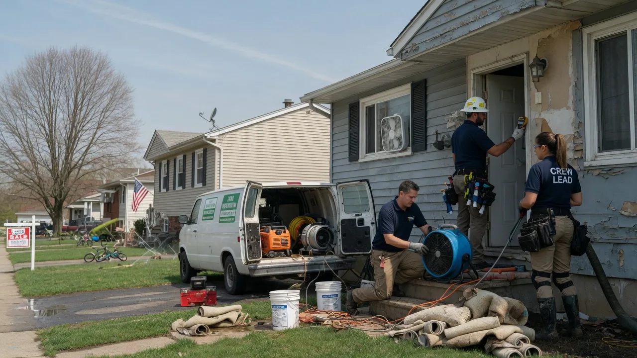 Flood Cleanup in Marshallville, OH near me
