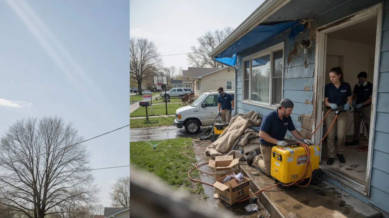 Basement Flood Cleanup in Marshallville, OH near me